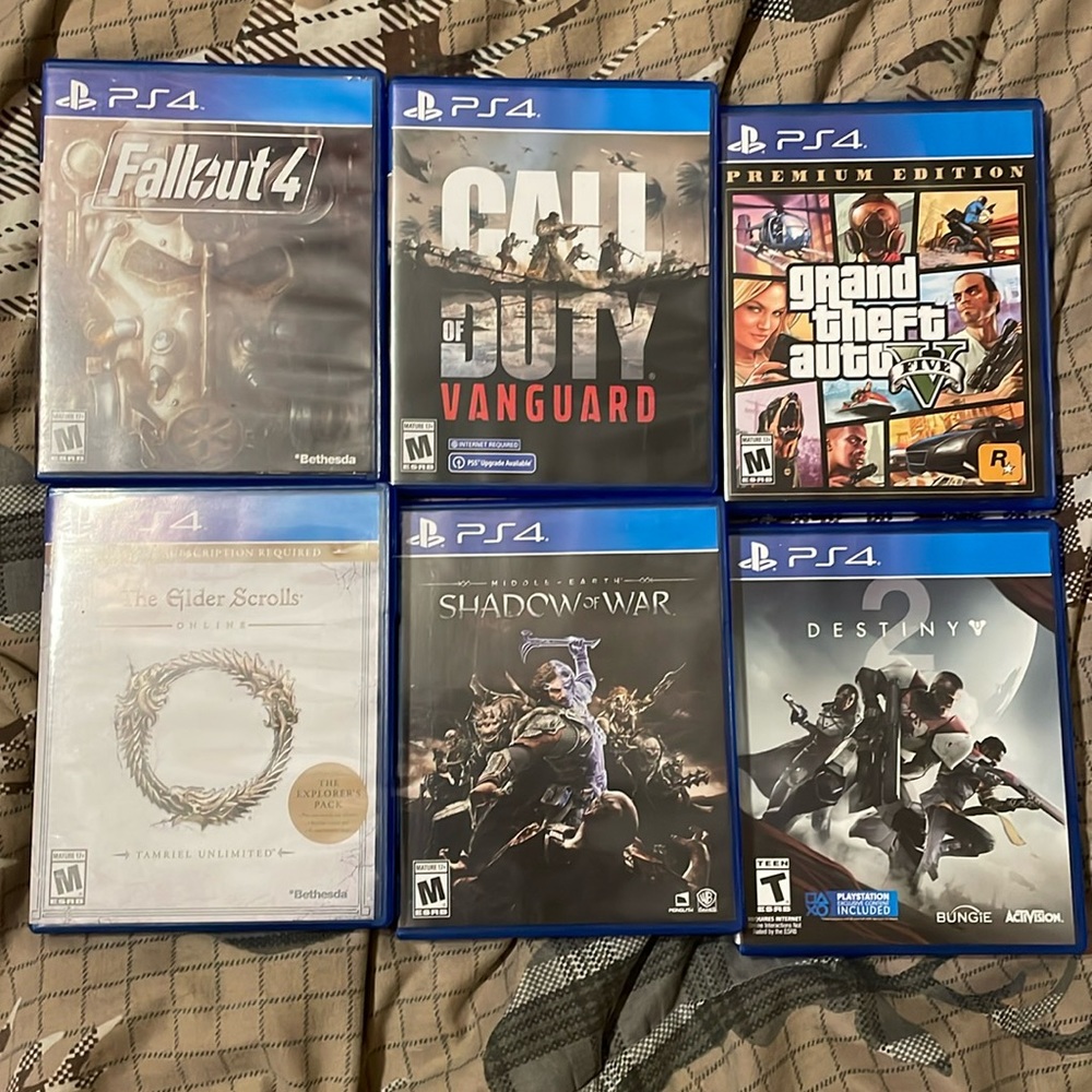 Like new PS4 games